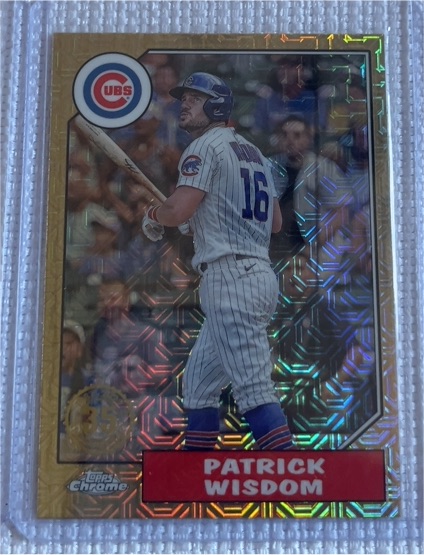 2022 Topps Update #T87C-64 Patrick Wisdom — front