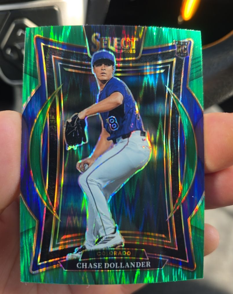 2025 Panini Select #25 Chase Dollander — front