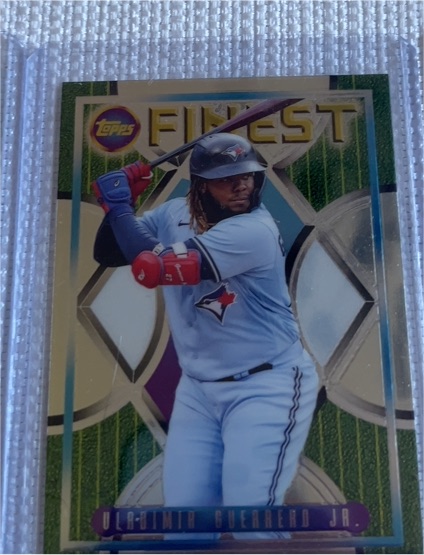 2022 Topps Finest Flashbacks #78 Vladimir Guerrero Jr. — front