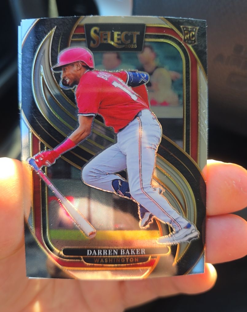 2025 Panini Select #200 Darren Baker — front