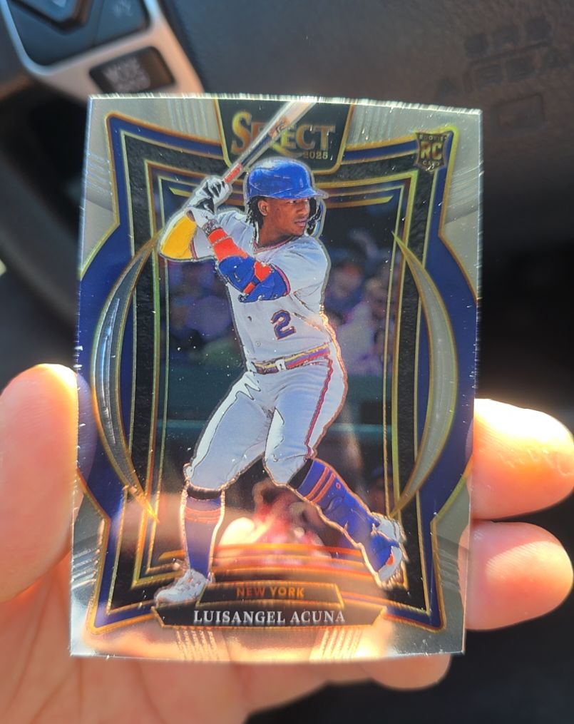 2025 Panini Select Concourse #12 Luisangel Acuna — front