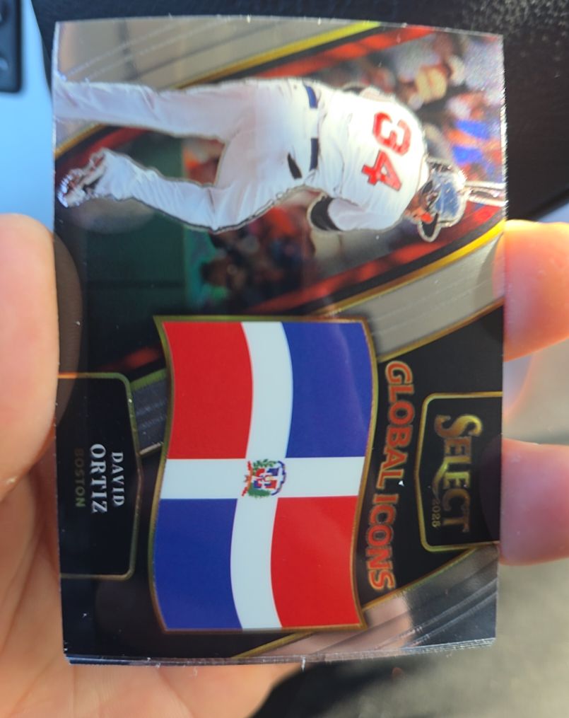 2025 Panini Select #16 David Ortiz Global Icons — front