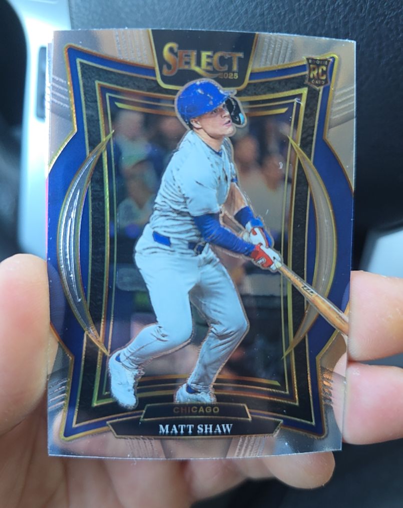 2025 Panini Select #34 Matt Shaw — front