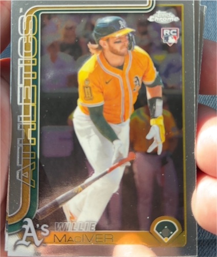 2025 Topps Chrome Update #USC81 Willie MacIver — front
