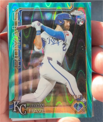 2025 Topps Chrome Update #USC136 John Rave — front
