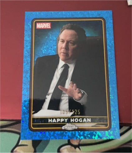 2025 Topps Chrome Deadpool & Wolverine #29 Happy Hogan — front