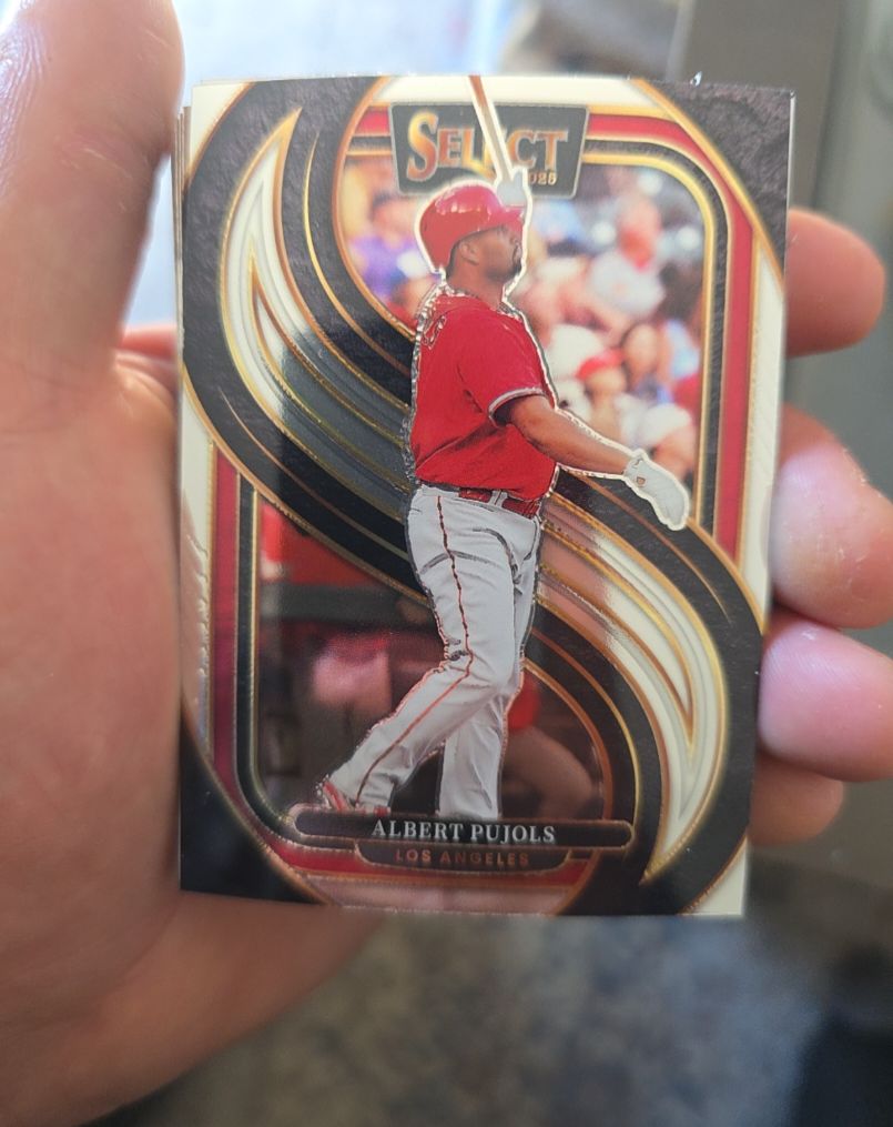 2025 Panini Select #101 Albert Pujols Los Angeles Angels — front