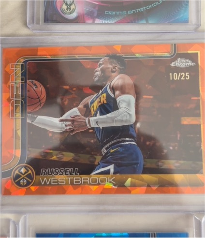 2025-26 Topps Chrome #15 Russell Westbrook — front