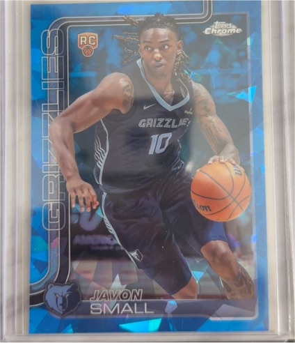 2025-26 Topps Chrome #299 Javon Small — front