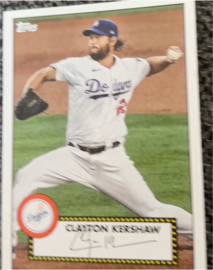 2021 Topps 1952 Redux #T52-40 Clayton Kershaw — front
