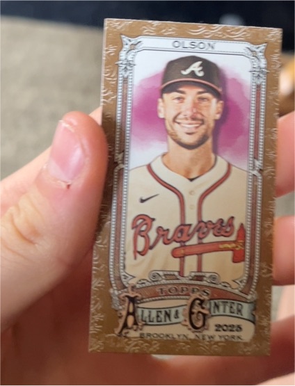 2025 Topps Allen & Ginter #168 Matt Olson — front