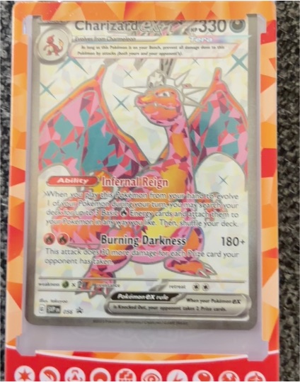 2023 Pokémon Charizard EX SVP #056 — front