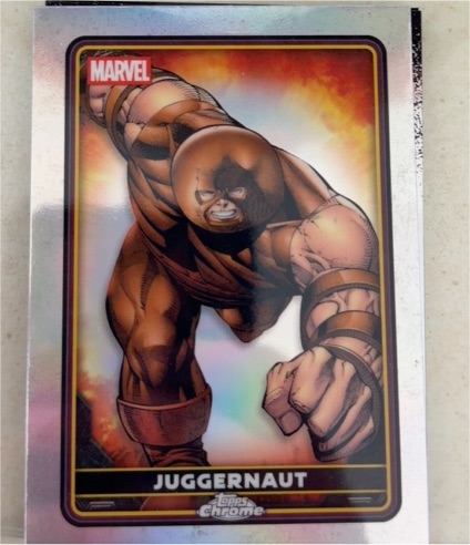 2025 Topps Chrome Deadpool #9 Juggernaut — front