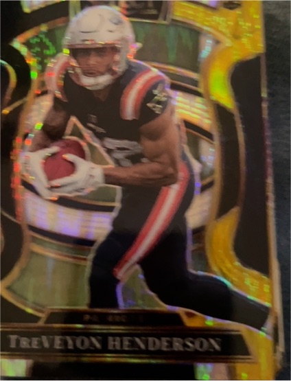 2025 Panini Select #78 TreVeyon Henderson — front