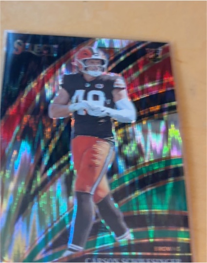 2025 Panini Select #254 Carson Schwesinger — front