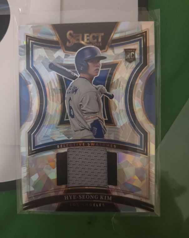 2025 Panini Select Selective Swatches #SS-HK Hye-Seong Kim — front