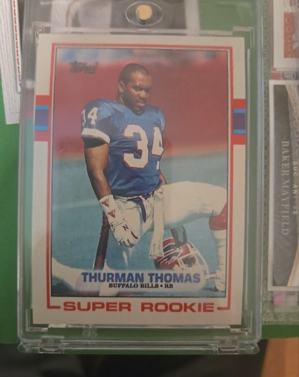 1989 Topps #45 Thurman Thomas — front