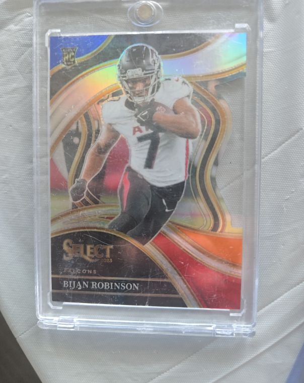 2023 Panini Select Club Level #296 Bijan Robinson — front