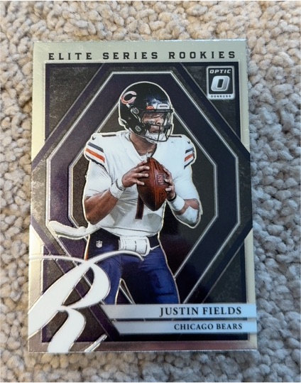 2021 Donruss Optic Elite Series Rookies #ESR-4 Justin Fields — front