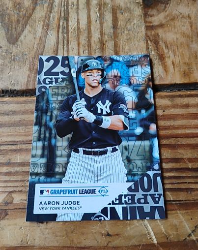2025 Topps Series 1 #TG-2 Aaron Judge Grapefruit League — front