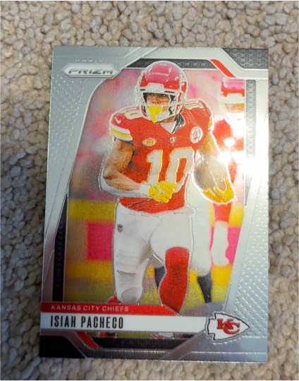 2024 Panini Prizm #139 Isiah Pacheco — front