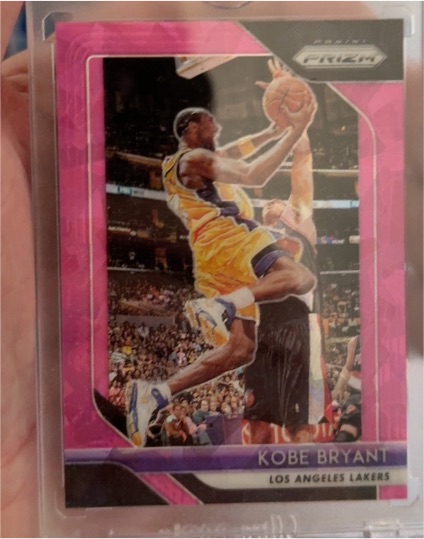 2018-19 Panini Prizm #15 Kobe Bryant — front