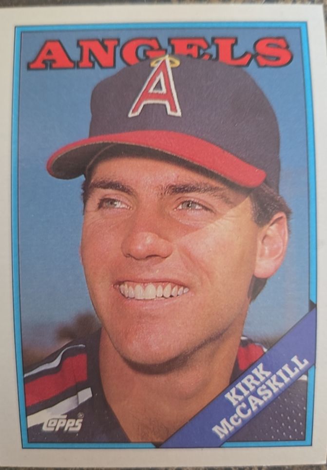 1988 Topps #16 Kirk McCaskill — front