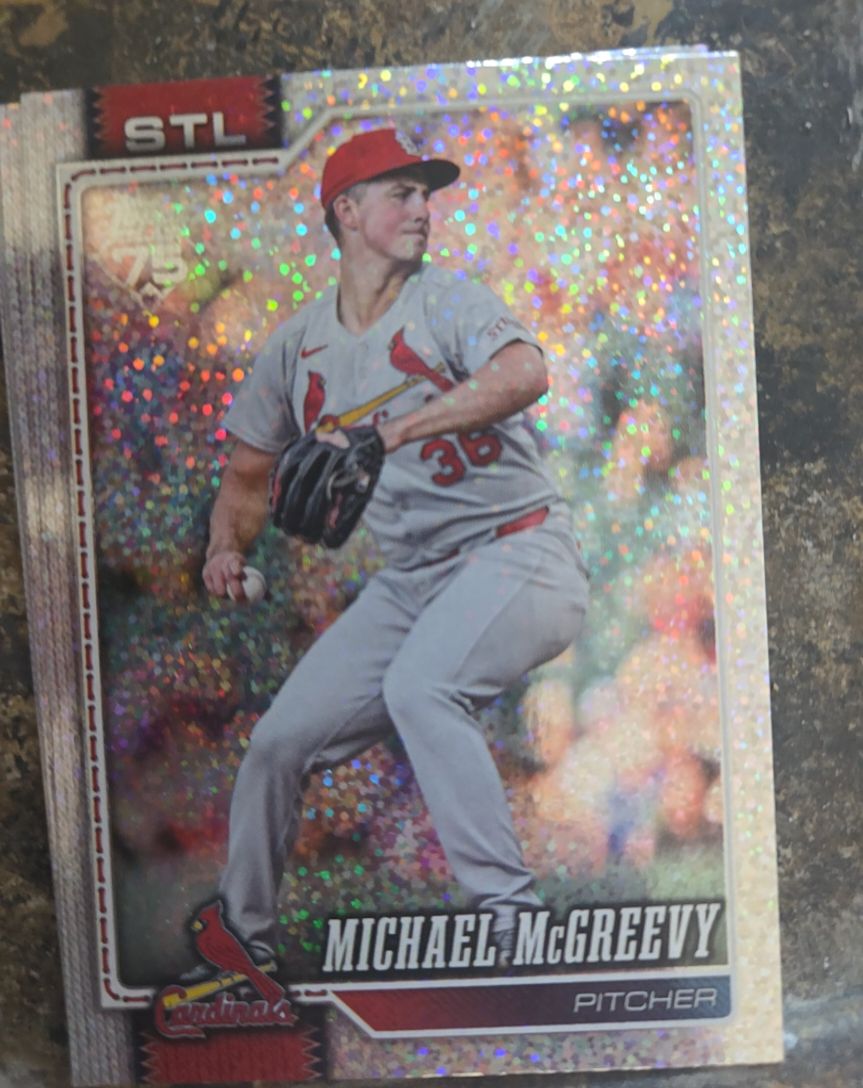 2026 Topps Series 1 #161 Michael McGreevy — front