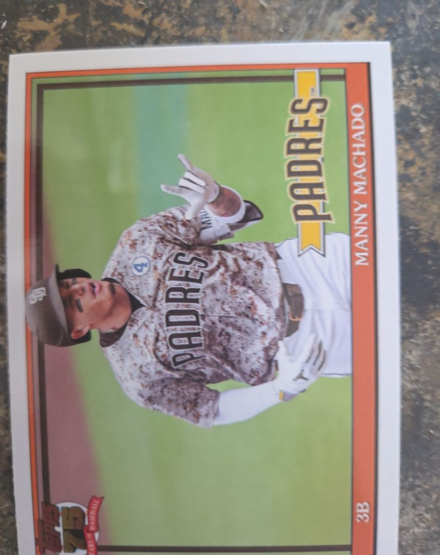 2026 Topps Series 1 #T91-23 Manny Machado — front
