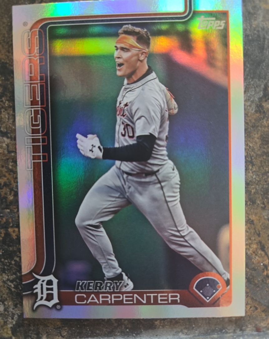 2025 Topps Series 2 #543 Kerry Carpenter — front