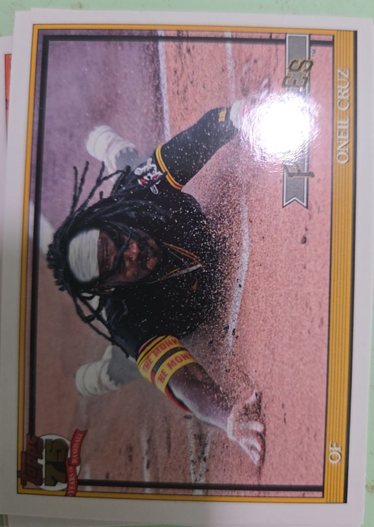 2026 Topps Series 1 #T91-14 Oneil Cruz Pittsburgh Pirates — front