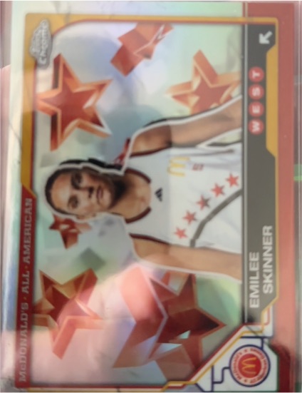 2025 Topps Chrome McDonald's All American #35 Emilee Skinner — front