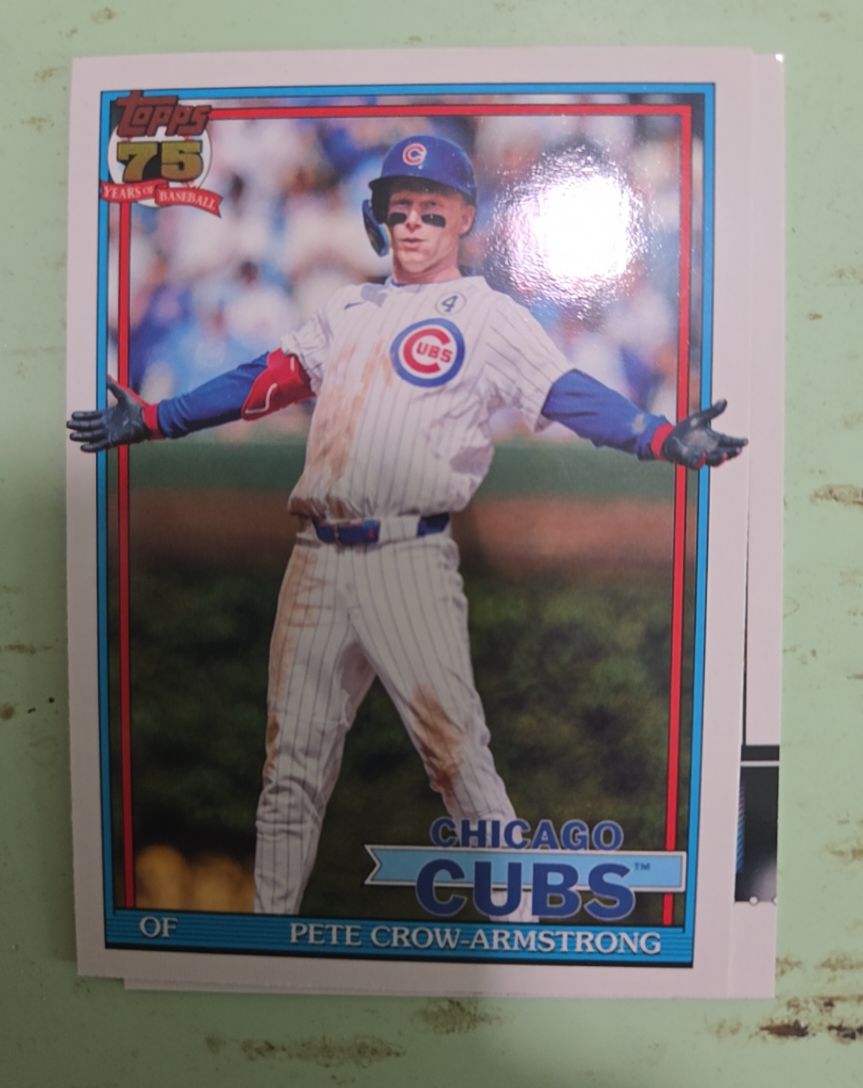 2026 Topps Series 1 '91 Design #T91-64 Pete Crow-Armstrong — front