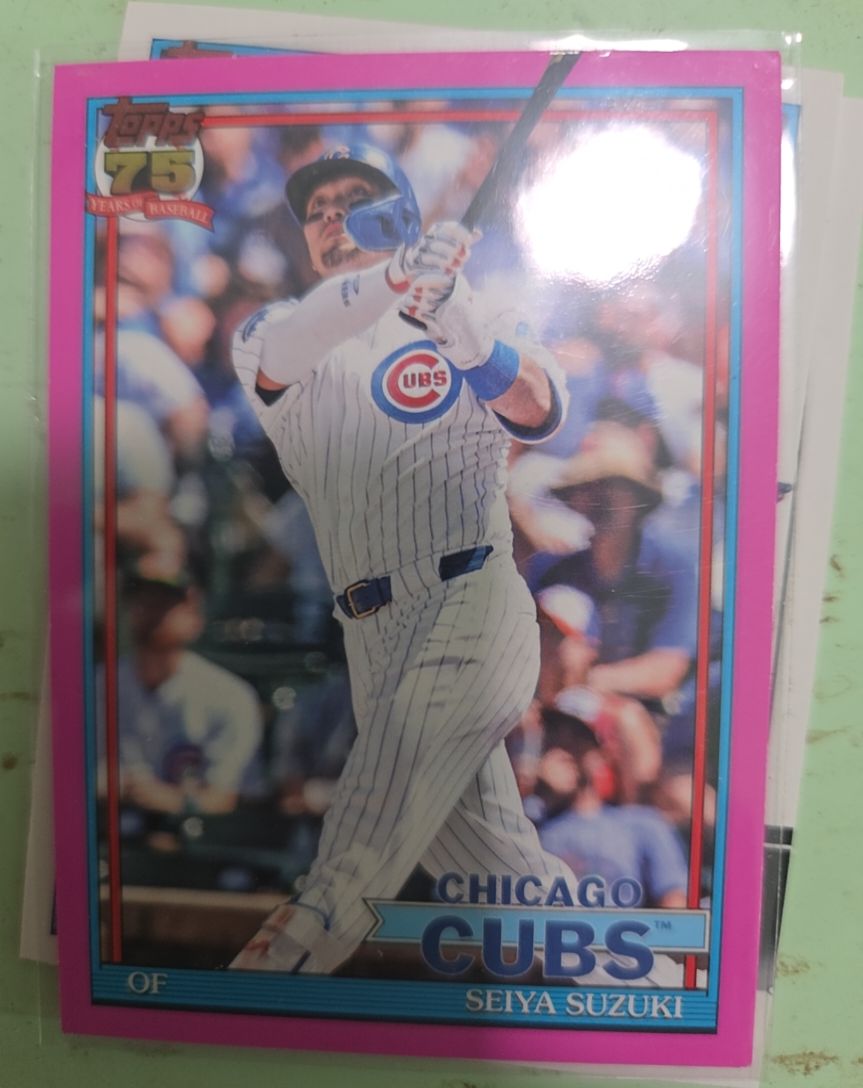 2026 Topps Series 1 #T91-37 Seiya Suzuki — front