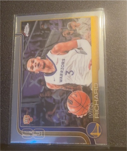 2025-26 Topps Chrome #287 Will Richard — front