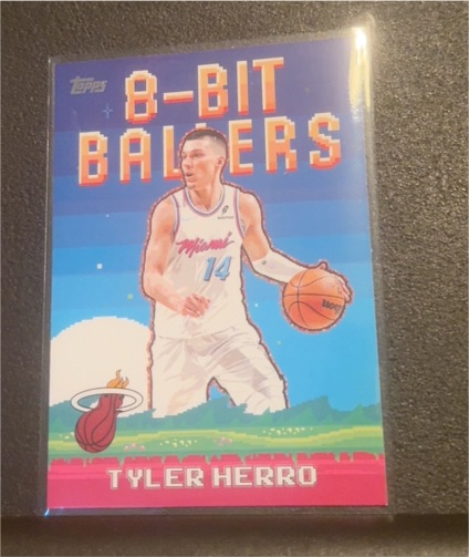 2025-26 Topps 8-Bit Ballers #8B-2 Tyler Herro — front