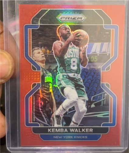 2021-22 Panini Prizm #122 Kemba Walker — front