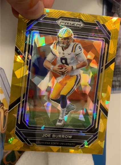 2023 Panini Prizm Draft Picks #52 Joe Burrow — front