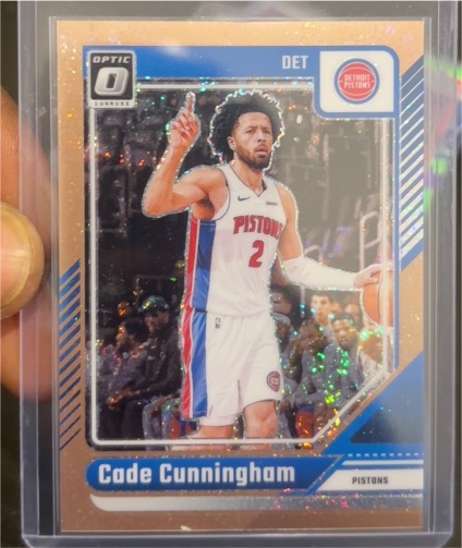 2024-25 Panini Donruss Optic #26 Cade Cunningham — front