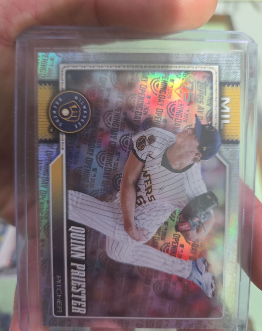 2026 Topps Series 1 #186 Quinn Priester — front
