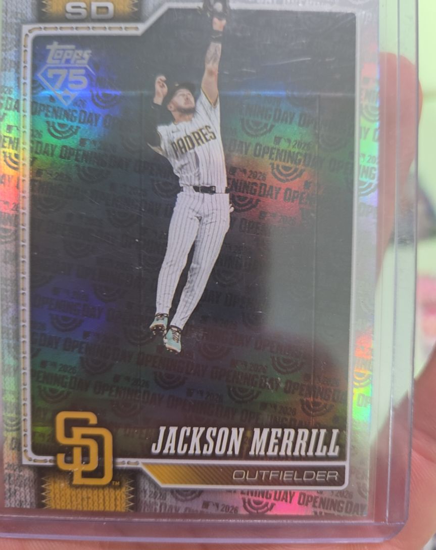 2026 Topps Series 1 #229 Jackson Merrill — front