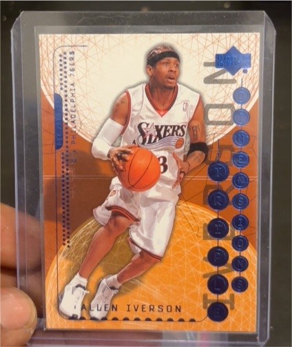 2003-04 Upper Deck Triple Dimensions #64 Allen Iverson — front