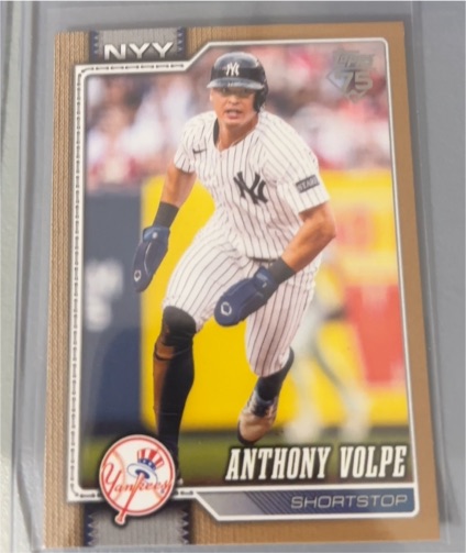 2026 Topps Series 1 #308 Anthony Volpe — front