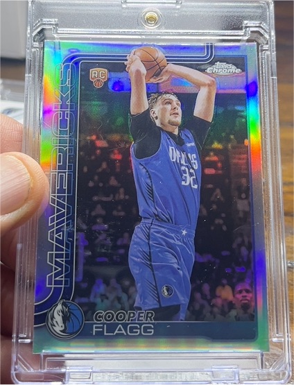 2025-26 Topps Chrome #251 Cooper Flagg — front
