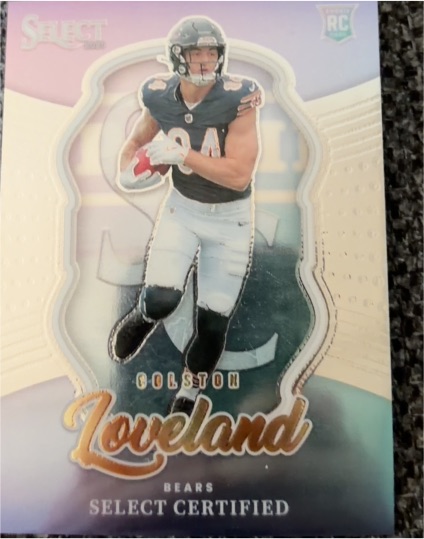 2025 Panini Select #6 Colston Loveland — front