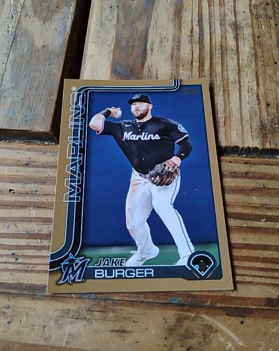 2025 Topps Series 1 #330 Jake Burger — front