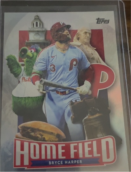 2026 Topps Series 1 Home Field Advantage #HA-9 Bryce Harper — front