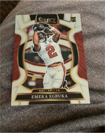 2025 Panini Select #37 Emeka Egbuka — front