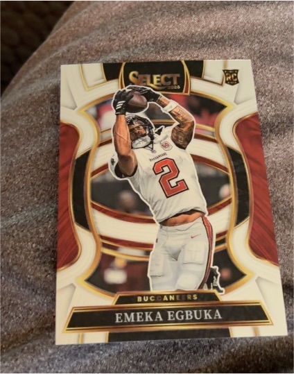 2025 Panini Select #37 Emeka Egbuka — front
