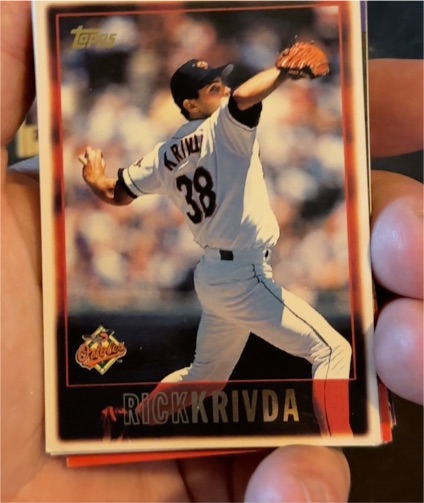 1997 Topps #323 Rick Krivda — front